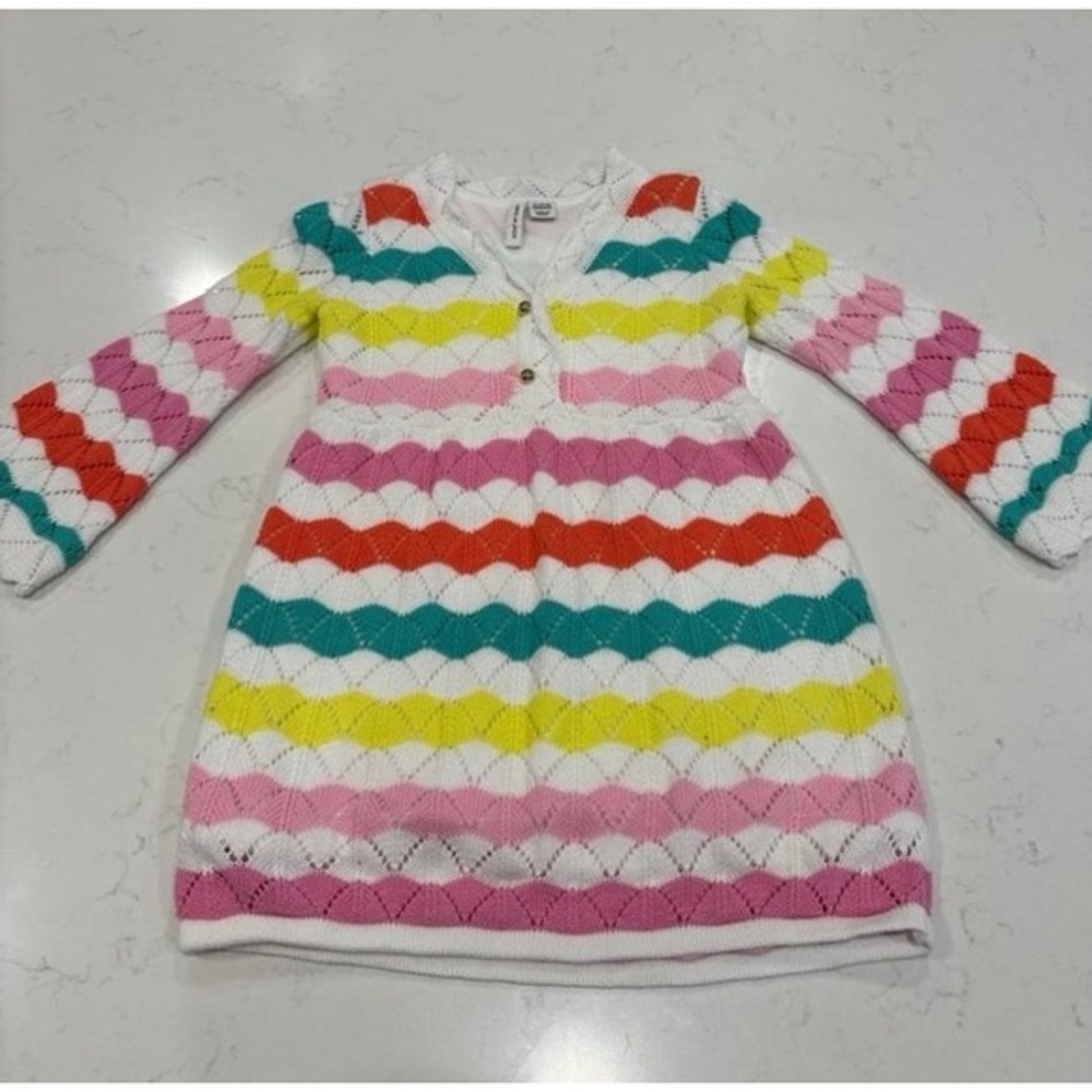 The Perfect Easter‎ Dress Janie and Jack Knit Size 18-24 mths